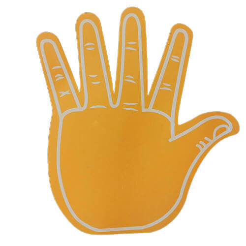 Foam-hand-high-5-orange
